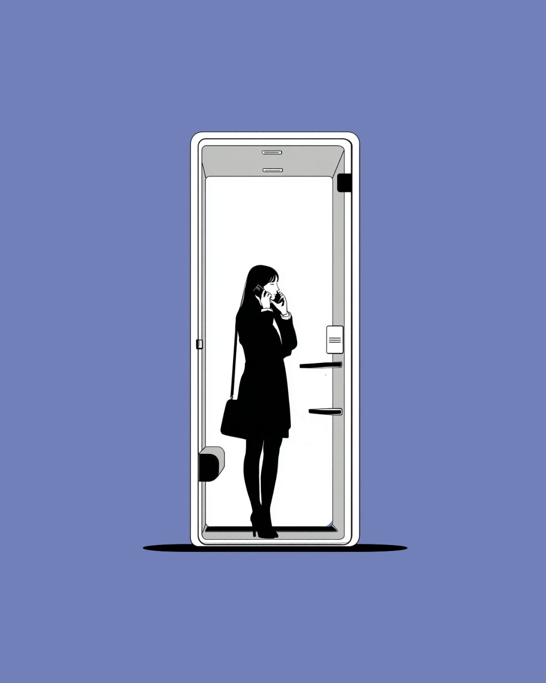 Aumenta la privacidad y la productividad en un solo cambio: Phone Booths